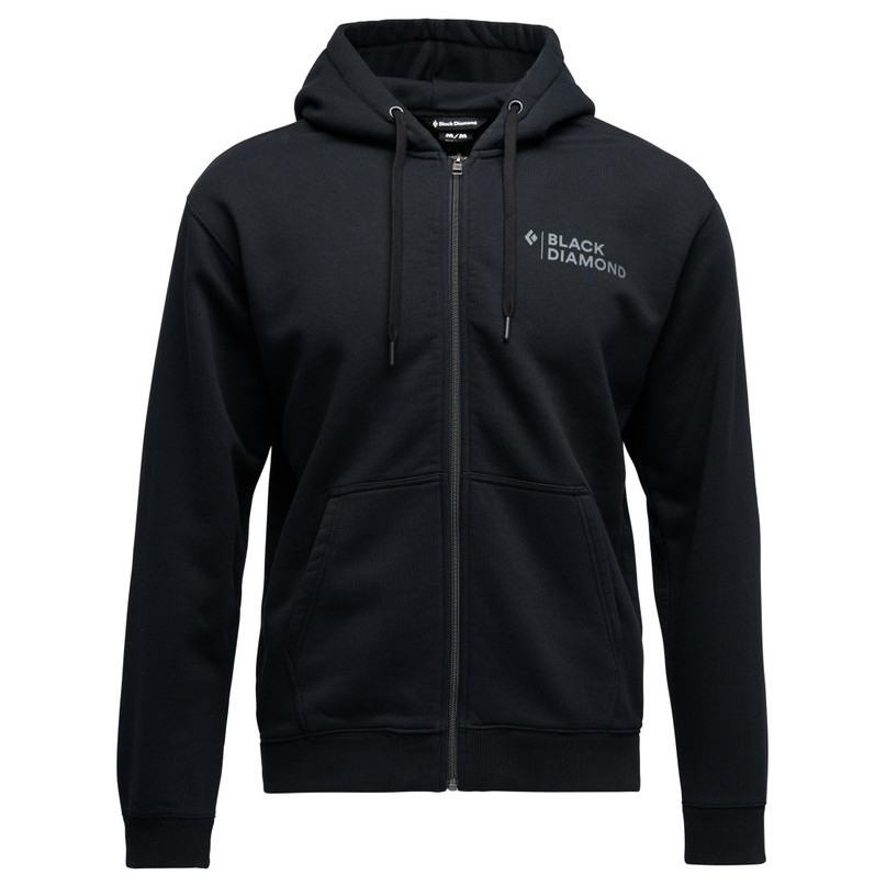 Męska bluza Black Diamond M Mini Stacked Fz Hoody Rozmiar: L / Kolor: czarny