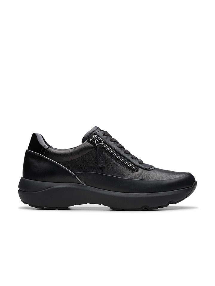 Clarks Skórzane sneakersy 