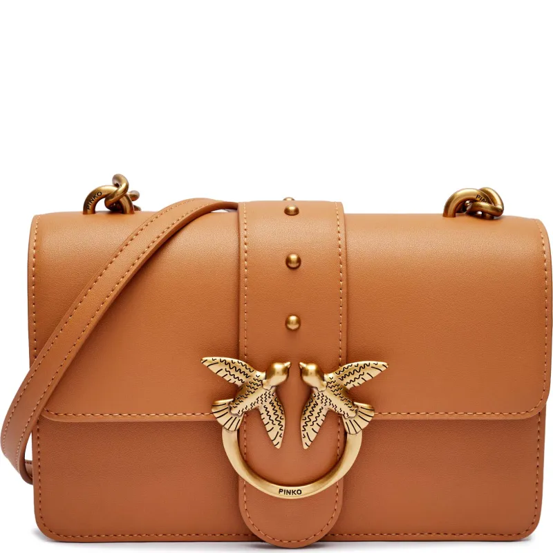 Pinko Skórzana listonoszka LOVE ONE MINI