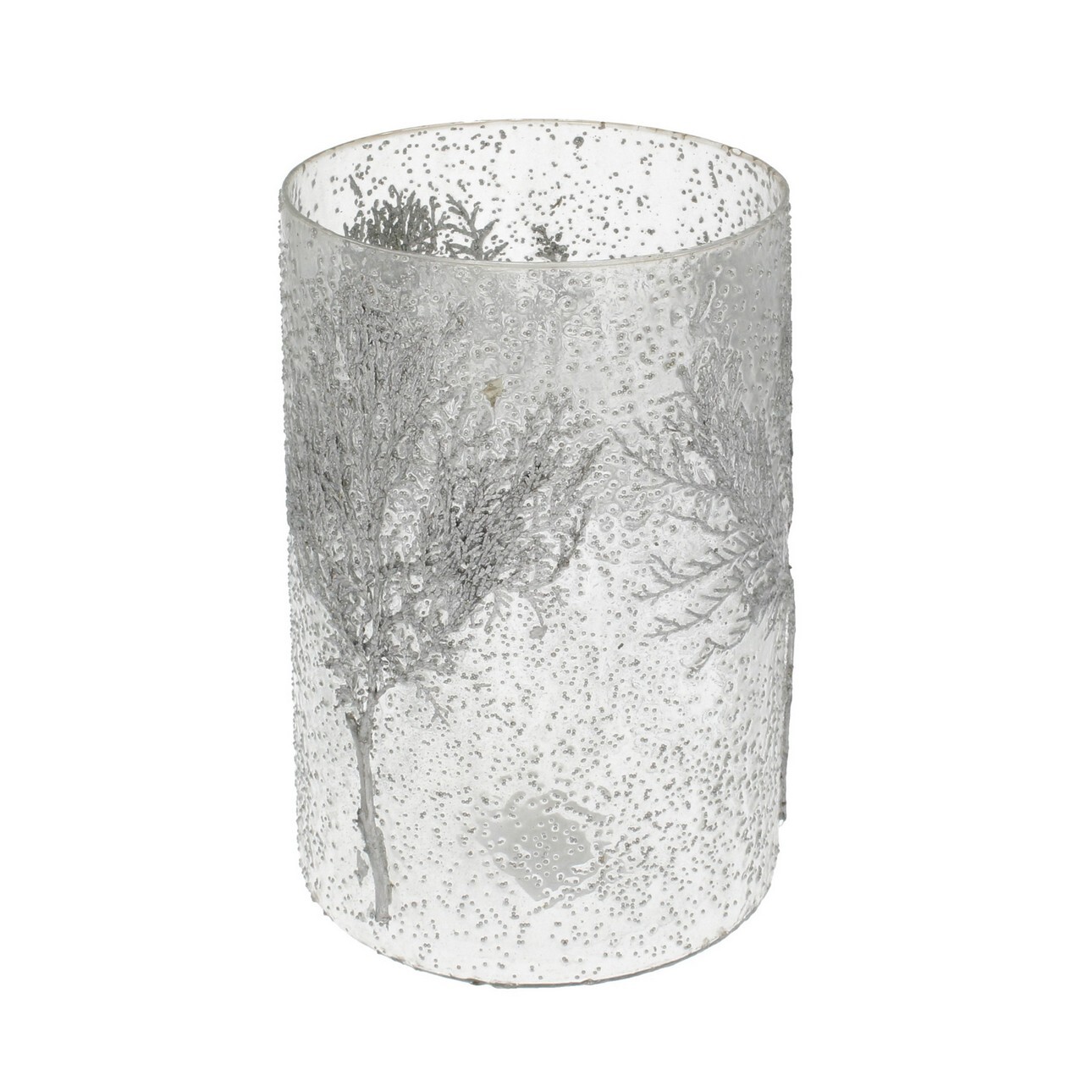 Świecznik Twig I ⌀15cm silver