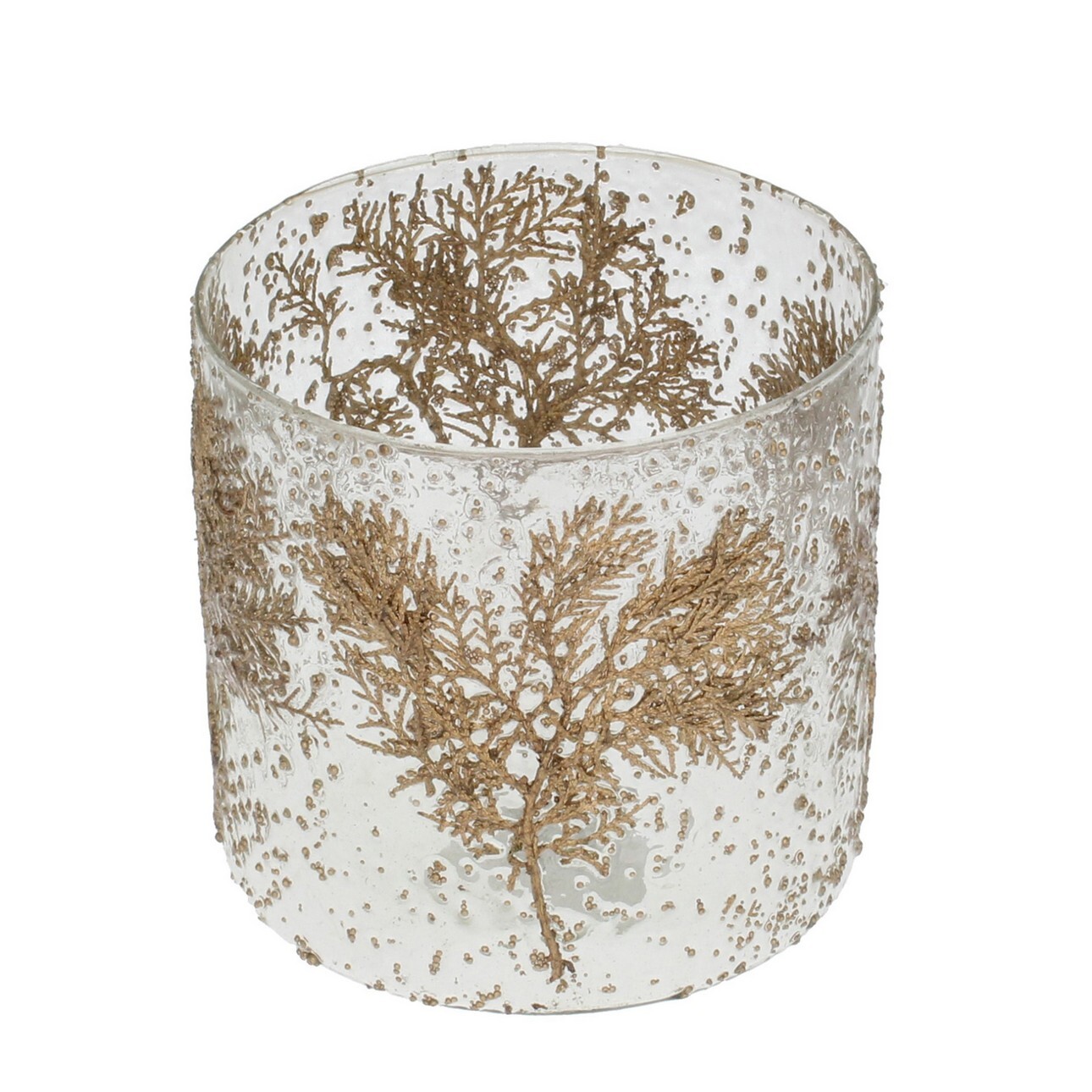 Świecznik Twig II ⌀15cm gold