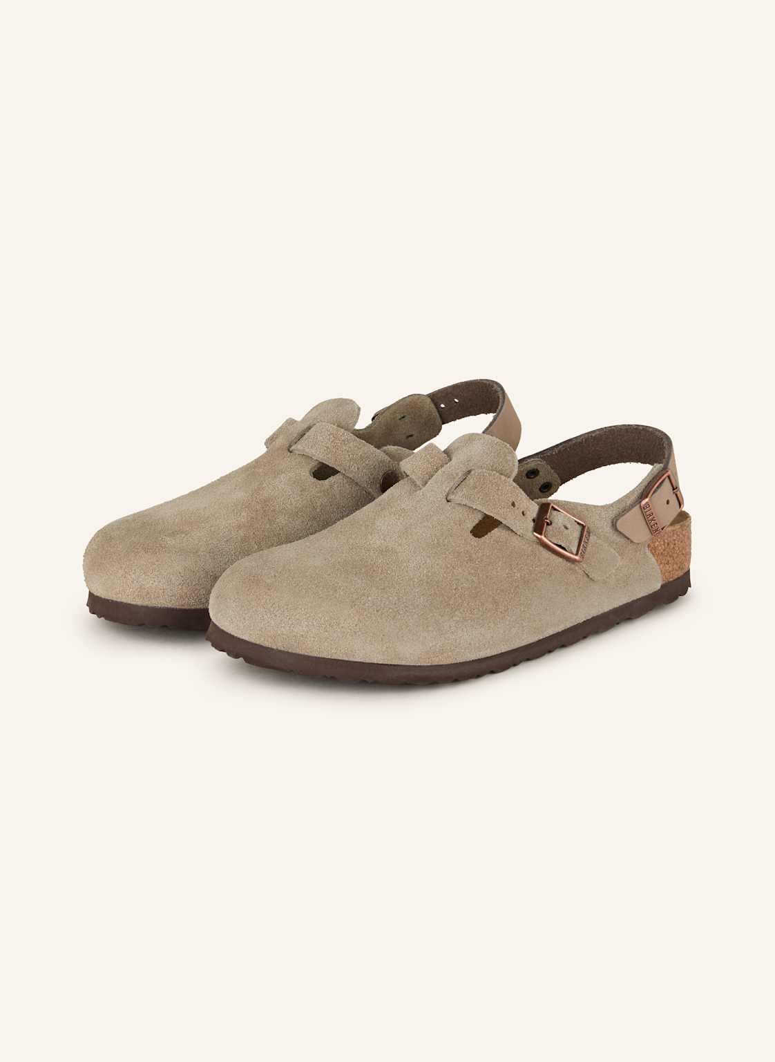 Birkenstock Klapki Typu Mules Tokio beige