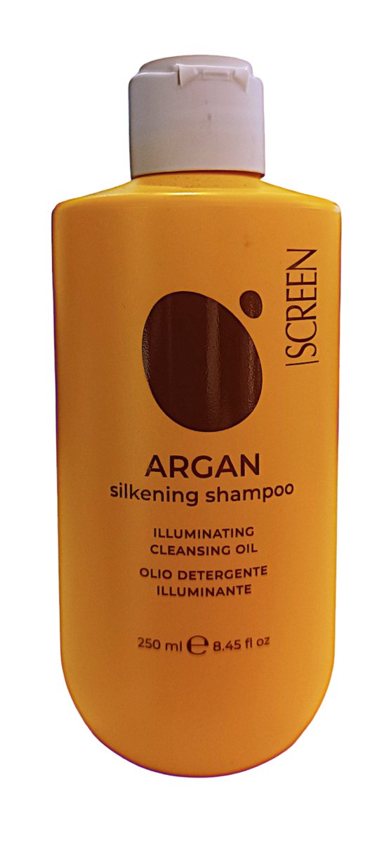SCREEN ARGAN DELIKATNIE OCZYSZCZAJĄCY I NAWILŻAJĄCY SZAMPON DO WŁOSÓW 250ML