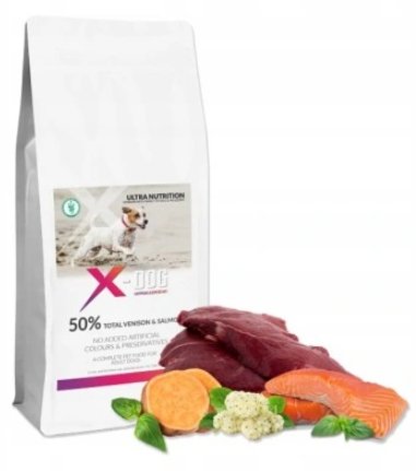 X-DOG GF ADULT M/L JELEŃ ŁOSOŚ BATATY I MORWA 12KG