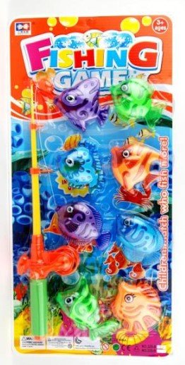 Wędka z Rybkami na Blistrze 5909