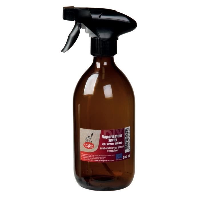Butelka z atomizerem ze szkła oranżowego 500 ml - Drogeria Ekologiczna - DO244