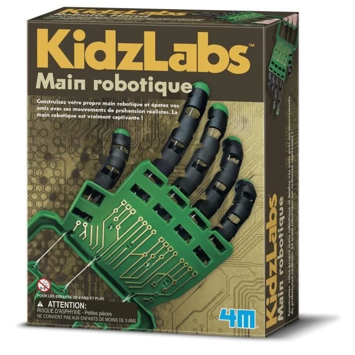 Zestaw robota ręcznego - 4M - Realistyczne ruchy chwytania - Dziecko - Wielokolorowy