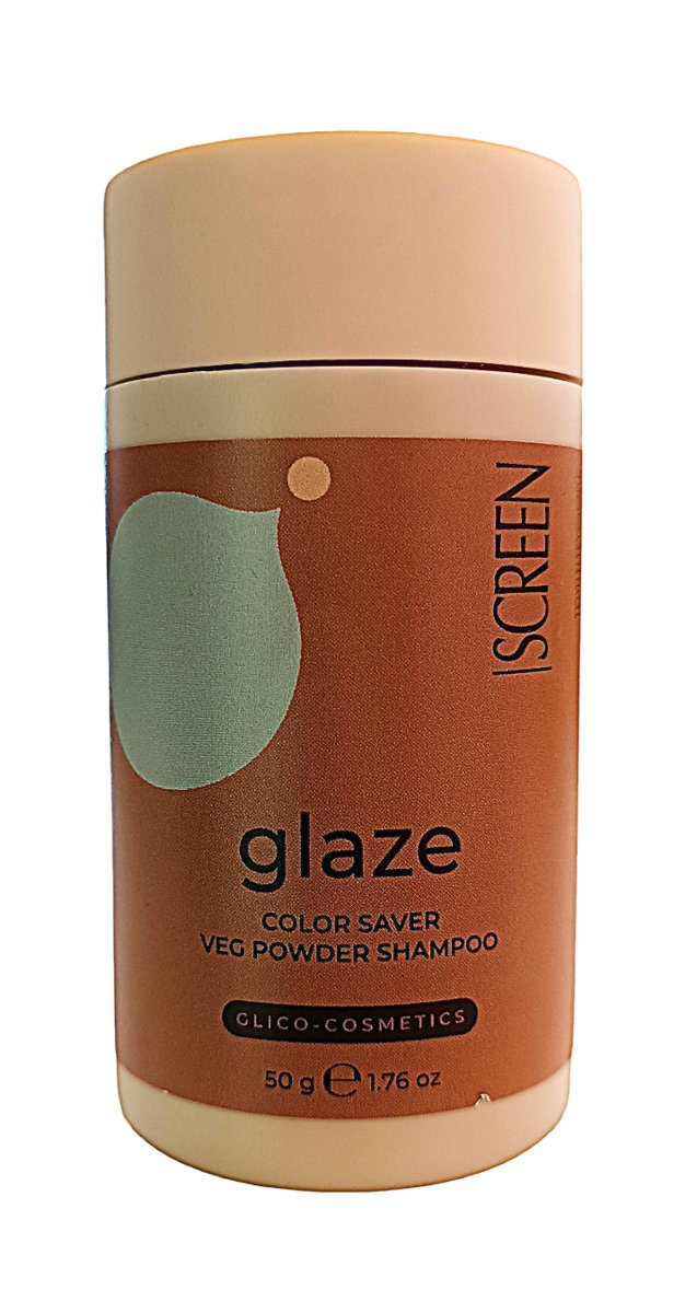 SCREEN VEG GLAZE WEGAŃSKI SZAMPON W PROSZKU DO WŁOSÓW FARBOWANYCH 50G