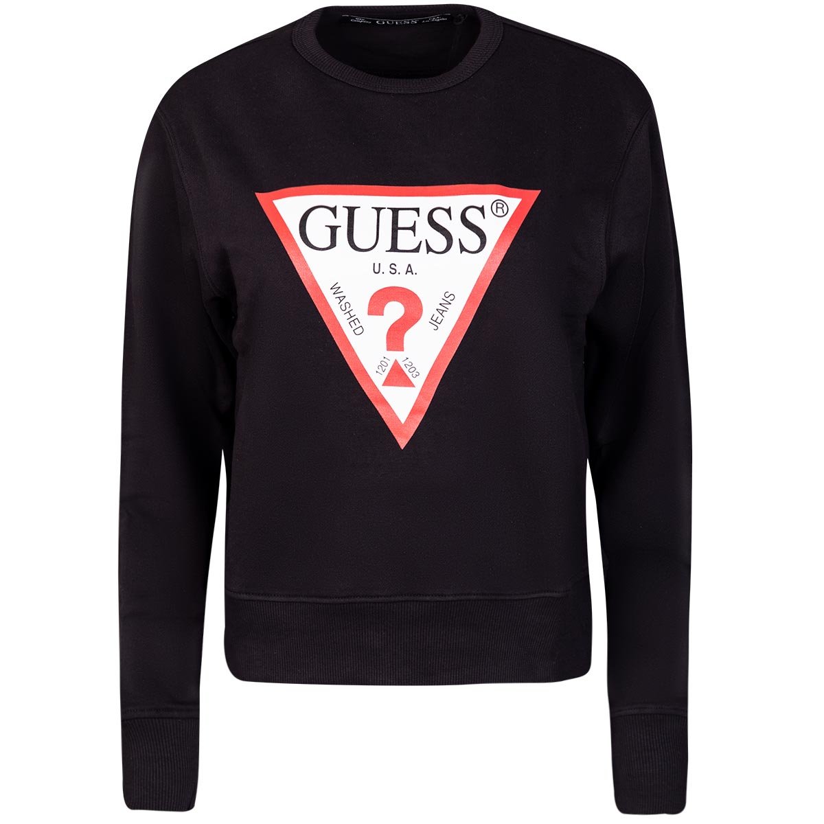 Guess Bluza Damska Cn Original Fleece Black W2Yq16K9Zm1 Jblk S
