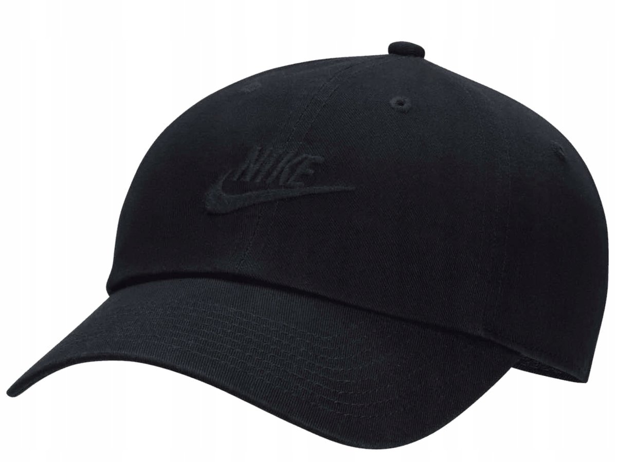 Czapka Z Daszkiem Nike Fb5368-010 Czarna Bawełniana L/Xl