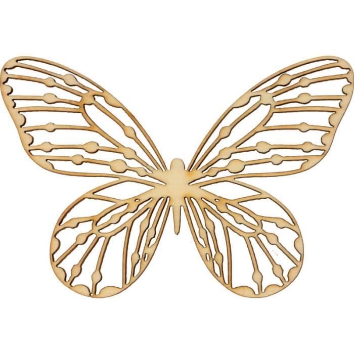 8 sylwetek - My Essential - Motyl - Drewno