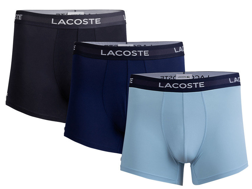 Bokserki męskie Lacoste 3-Pack 5H9623-VUC, S