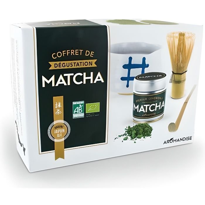 Pudełko odkrywcze ceremonii parzenia herbaty Matcha Pudełko do degustacji herbaty Matcha dla miłośników japońskiej herbaty lub