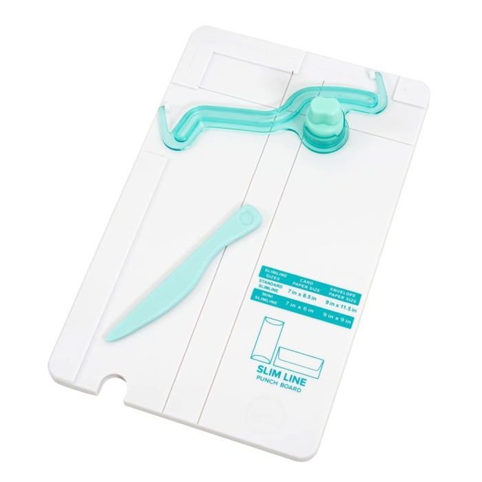 We r keepers memory - 60000164 - Card Punch Board Slimline Fine i Multicolored Punch Board