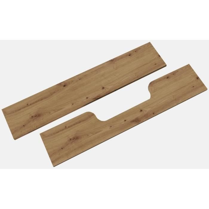 Zestaw modernizacyjny AHOI do łóżeczka - dł. 140 x wys. 27 x gł. 2 cm - dąb