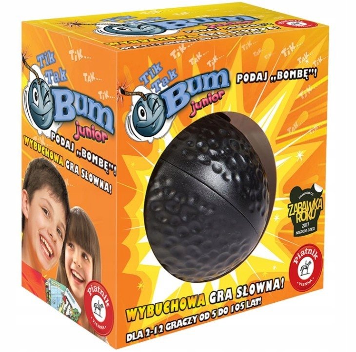 top PIATNIK Gra podróżna Tik Tak Bum Junior