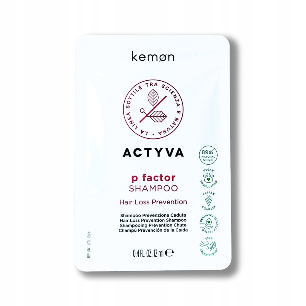 KEMON P Factor Szampon przeciw wypadaniu włosów 12ml