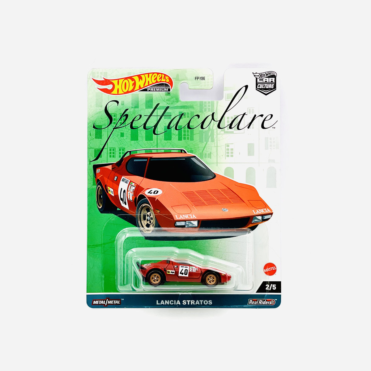 Lancia Stratos - Car Culture Spettacolare Hot Wheels Premium 1:64