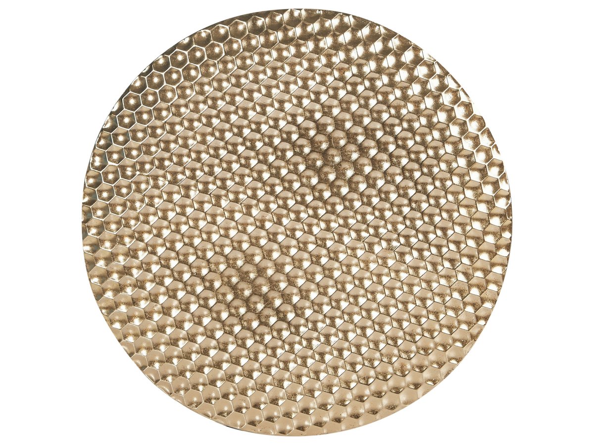 Dekoracja ścienna CAMARATE 58 cm Metal Złoty