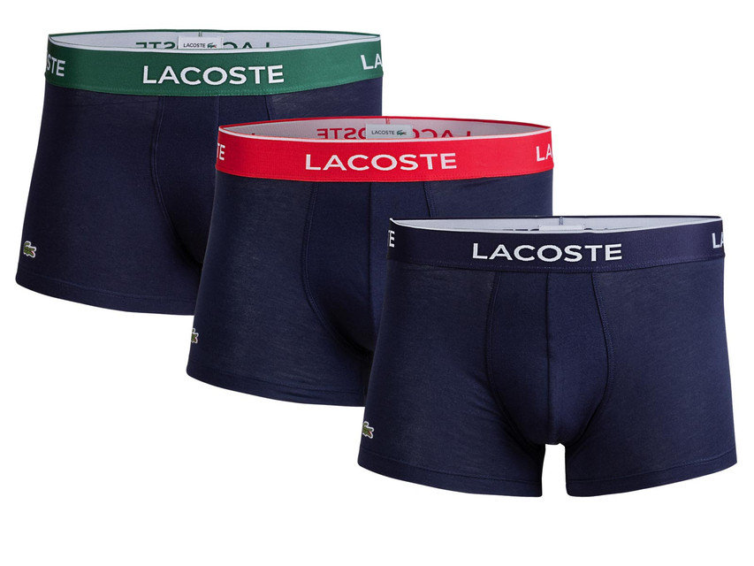 Bokserki męskie Lacoste 3-Pack 5H3401-HY0, S