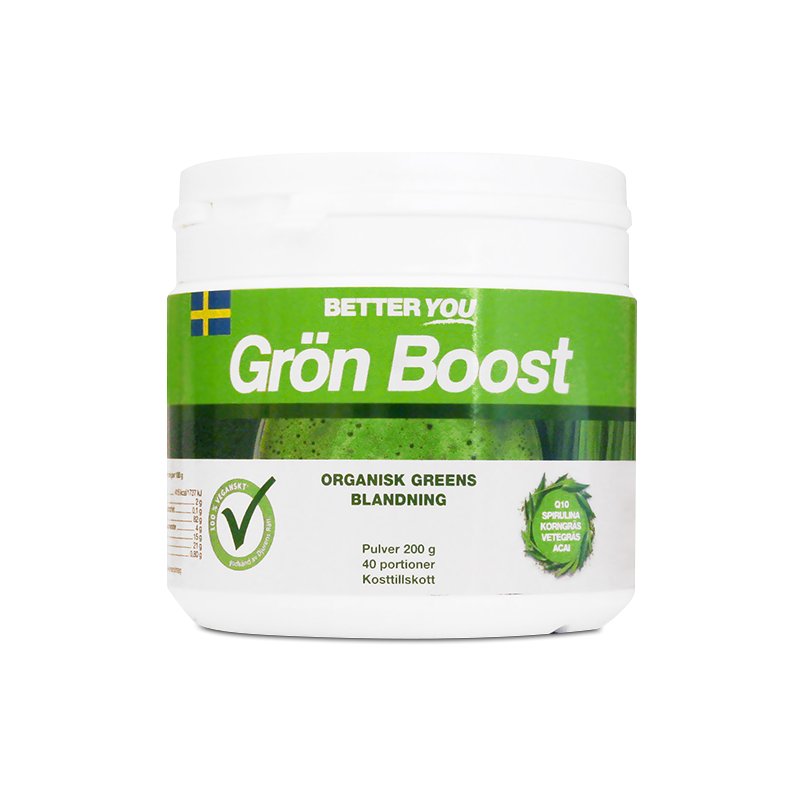 Better You Green Boost VEGAN Zielone witaminy 200g