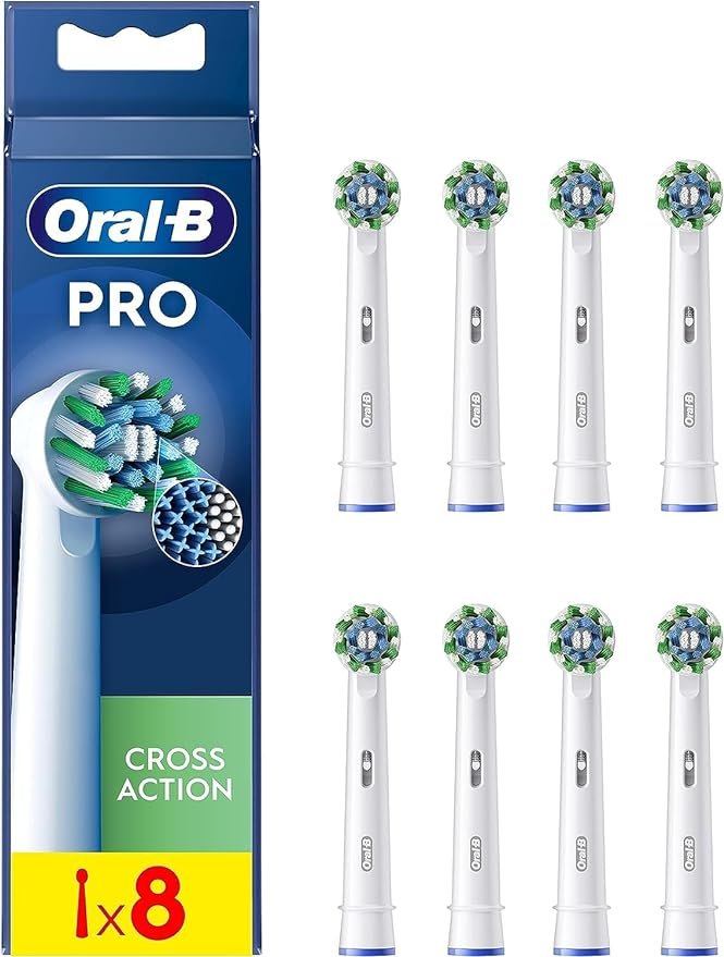 Oryginalne Końcówki Do Szczoteczki Oral-B Eb50Rx Pro Crossaction 8Szt.