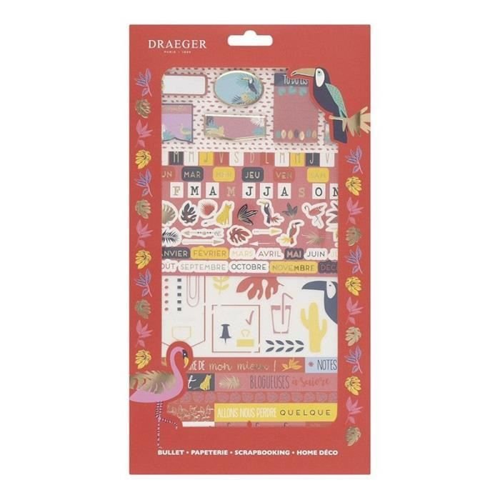 Zestaw do dekoracji pamiętnika - Dżungla