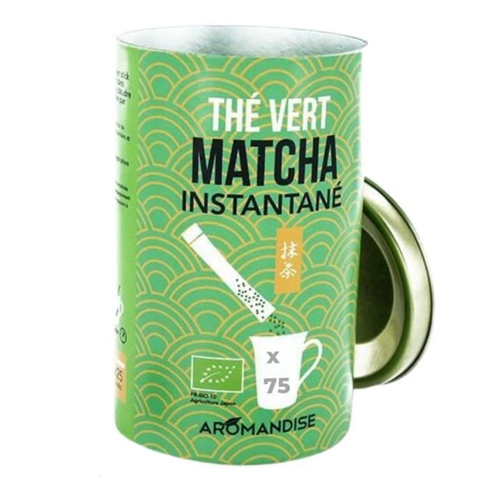 Herbata zielona Matcha Instant 75 szt