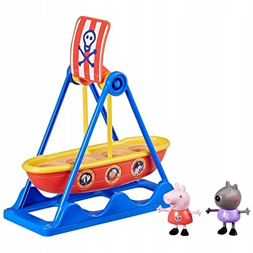 Peppa Pig Toys Peppa's Pirate Ride Playset with 2 Figures, Kids Toys