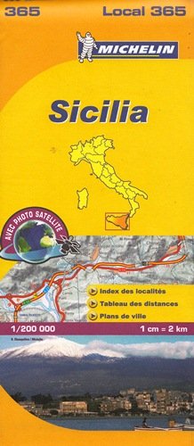Sicilia. Mapa 1:200 000
