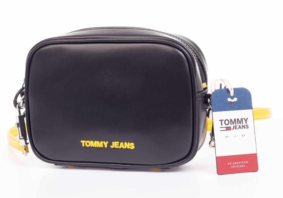 TOMMY HILFIGER TOREBKA DAMSKA TJW NEW GEN CROSSOVER BLACK AW0AW08566 BDS - Rozmiar: UNI