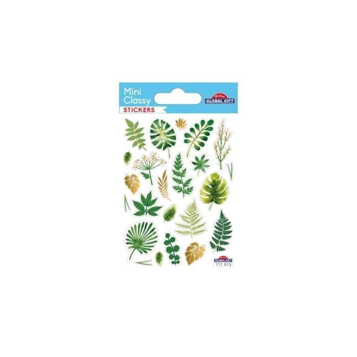 Naklejki Liście - Złocenie - 1,8 cm