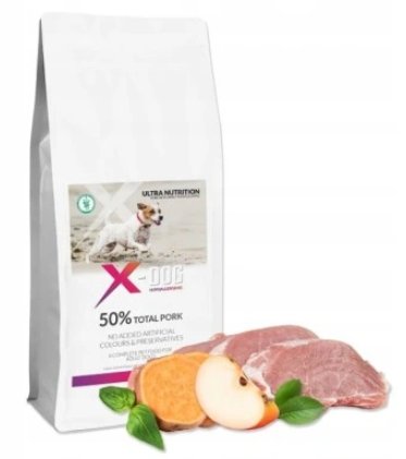 X-DOG GF ADULT M/L WIEPRZOWINA BATAT JABŁKO 12KG