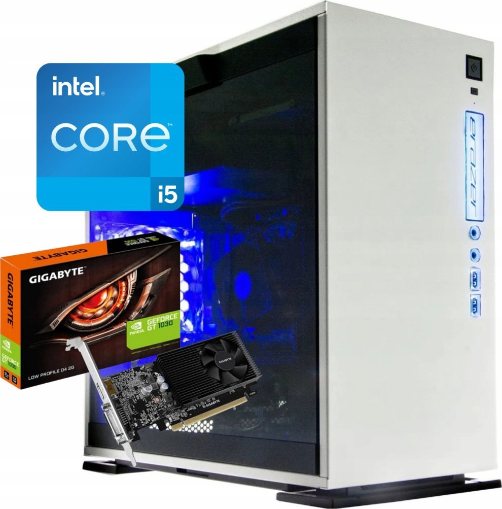 Komputer BSG Venom V6 Intel Core i5 NVIDIA GeForce GT 1030 16GB DDR3 500GB HDD Windows 10