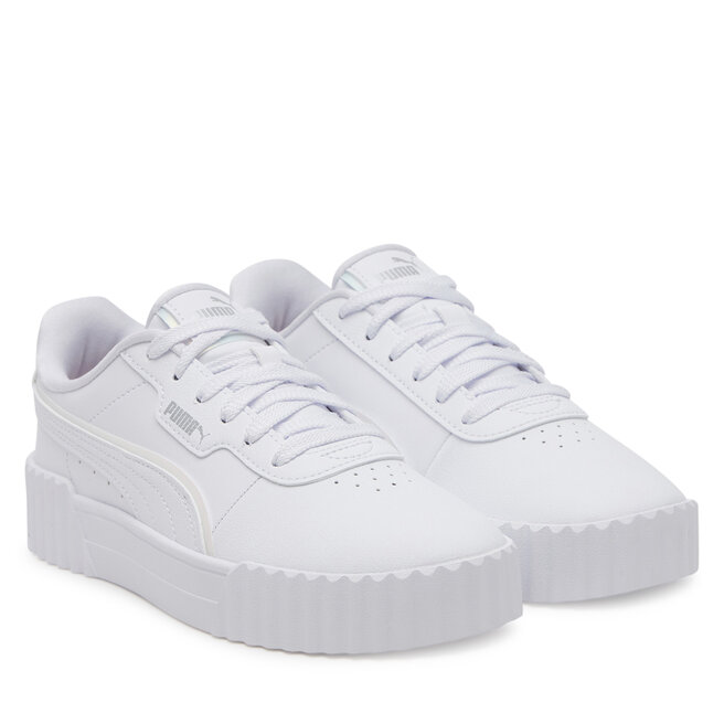 Sneakersy Puma Carina 3.0 Holo 2.0 Jr 402280 01 Biały