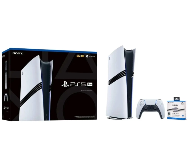 Sony PlayStation 5 Pro (PS5 2TB + kabel HDMI 4K PowerA 3m)