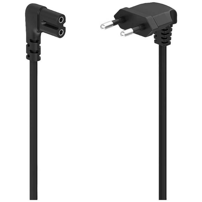 Hama 00223286 Czarny przewód elektryczny 5 m
