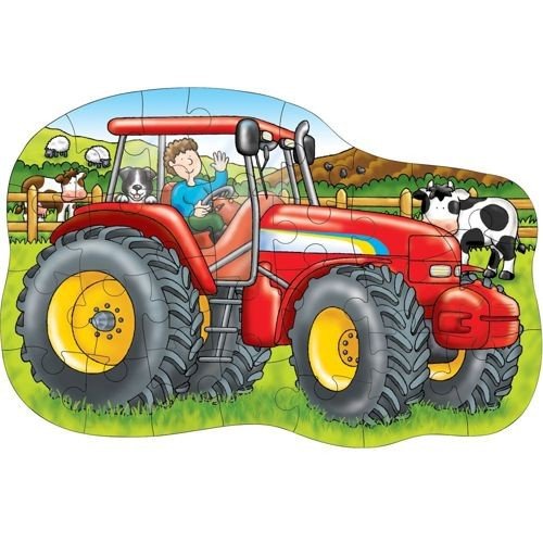 Bigjigs, układanka Traktor