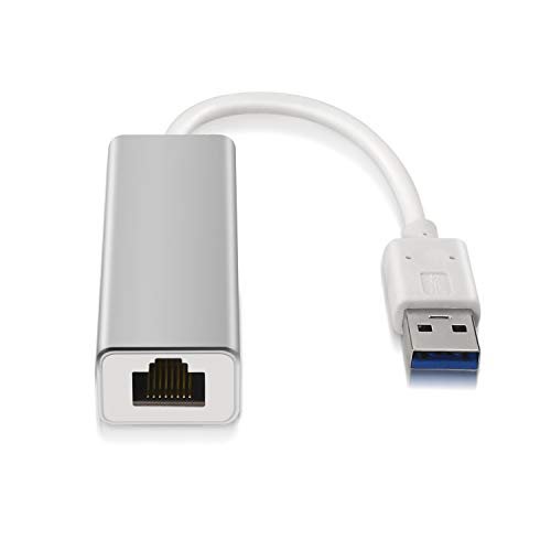 Aisens A106-0049 Usb 3.0 Rj-45 Srebrny, Biały - Adapter