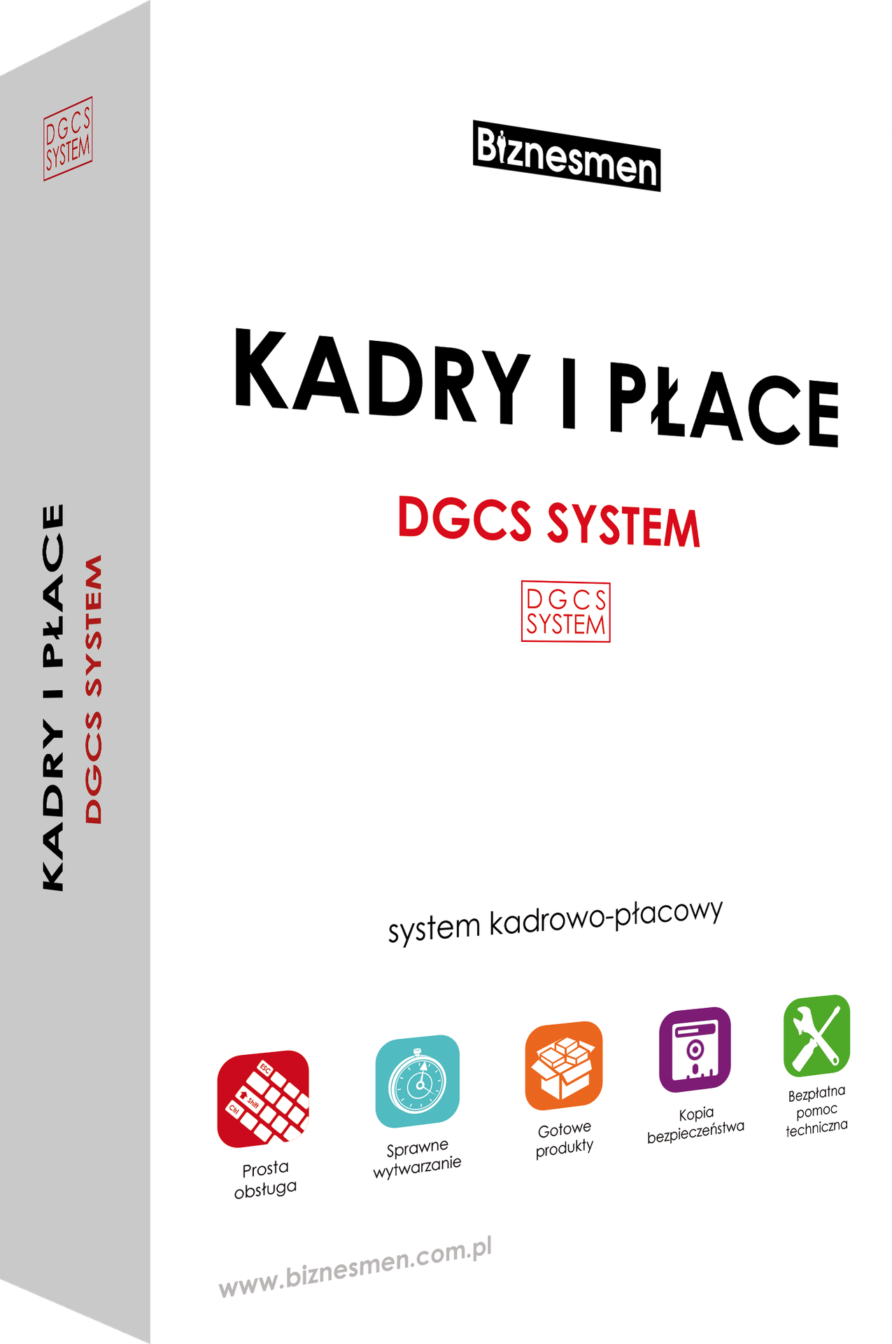Kadry i Płace DGCS System 1 stanowisko Kadry i Płace DGCS System