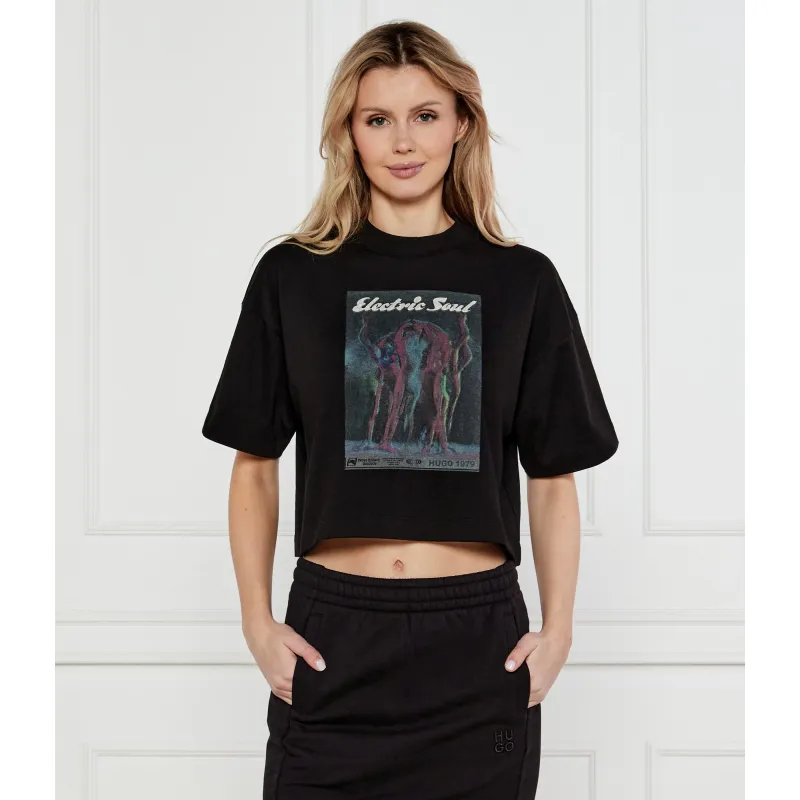 HUGO T-shirt | Cropped Fit