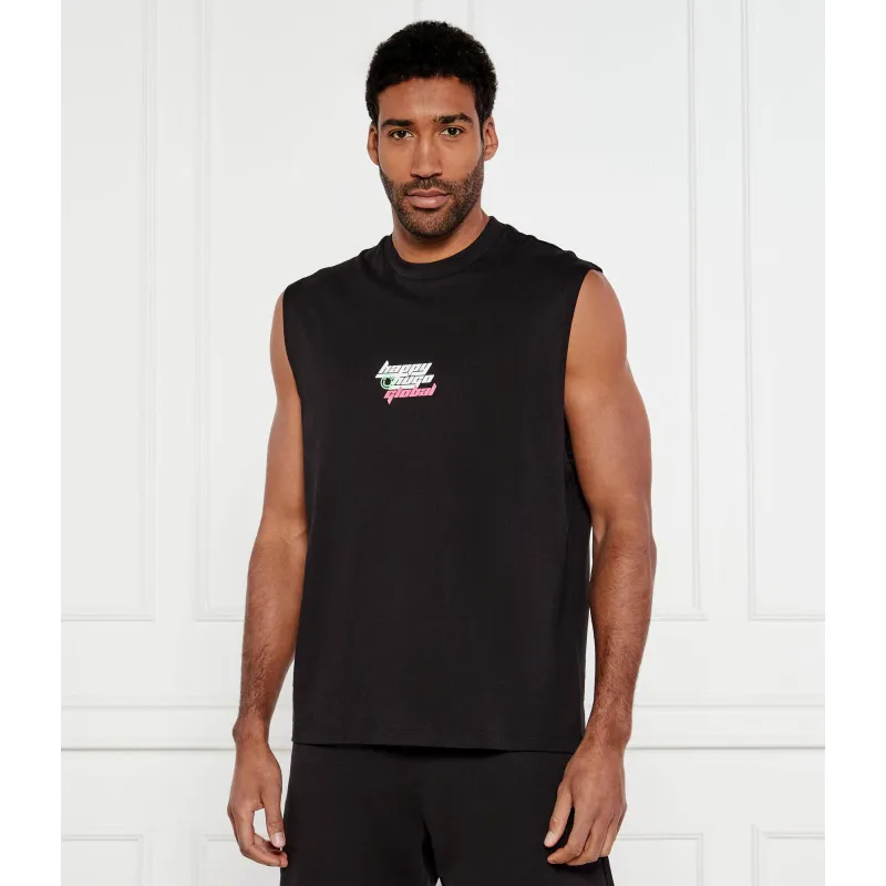 Hugo Blue Tank top Nalkiya Regular Fit