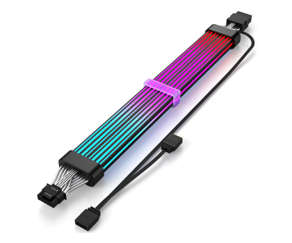 Silver Monkey X Rigel 12vhpwr to 12vhpwr 360-RGB Black