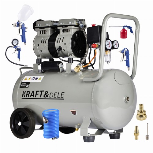 KOMPRESOR BEZOLEJOWY 50L KD1396