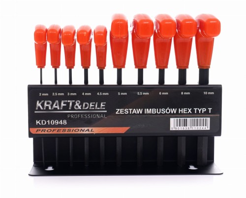 ZESTAW IMBUSÓW NA STOJAKU KD10948