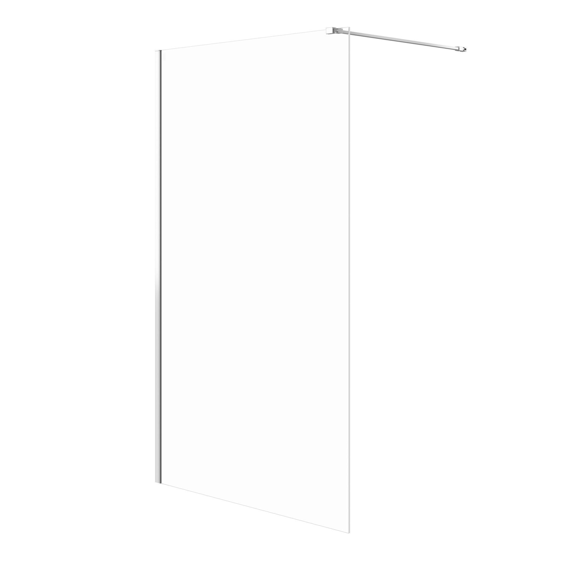 Kabina Prysznicowa Walk-In Meissen Keramik Kontra Chrom 120X200 Transparentne S169-004