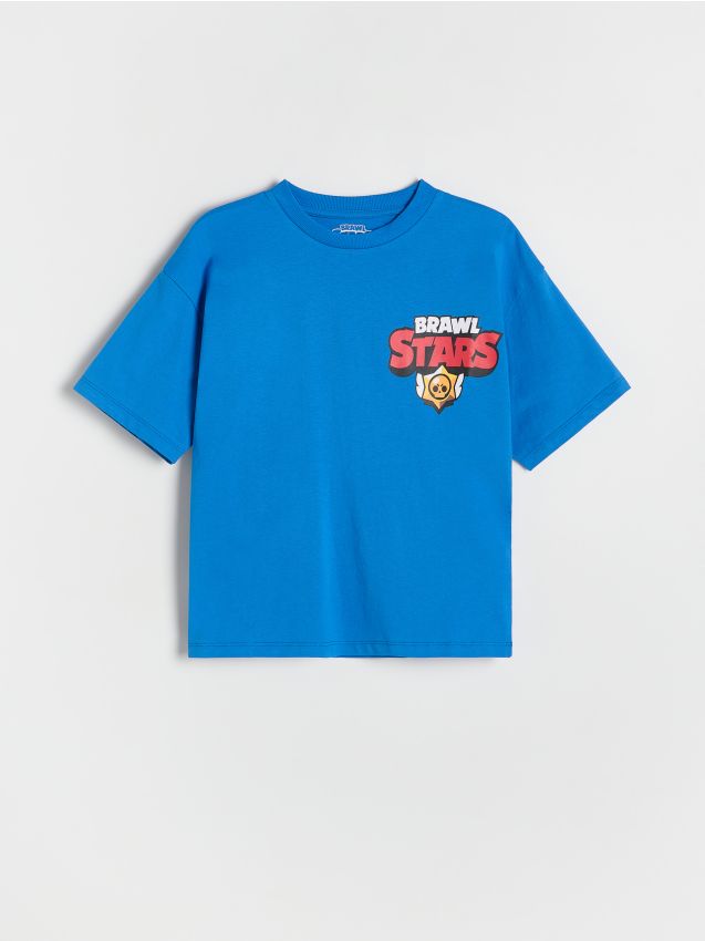 Reserved - T-shirt Brawl Stars - niebieski