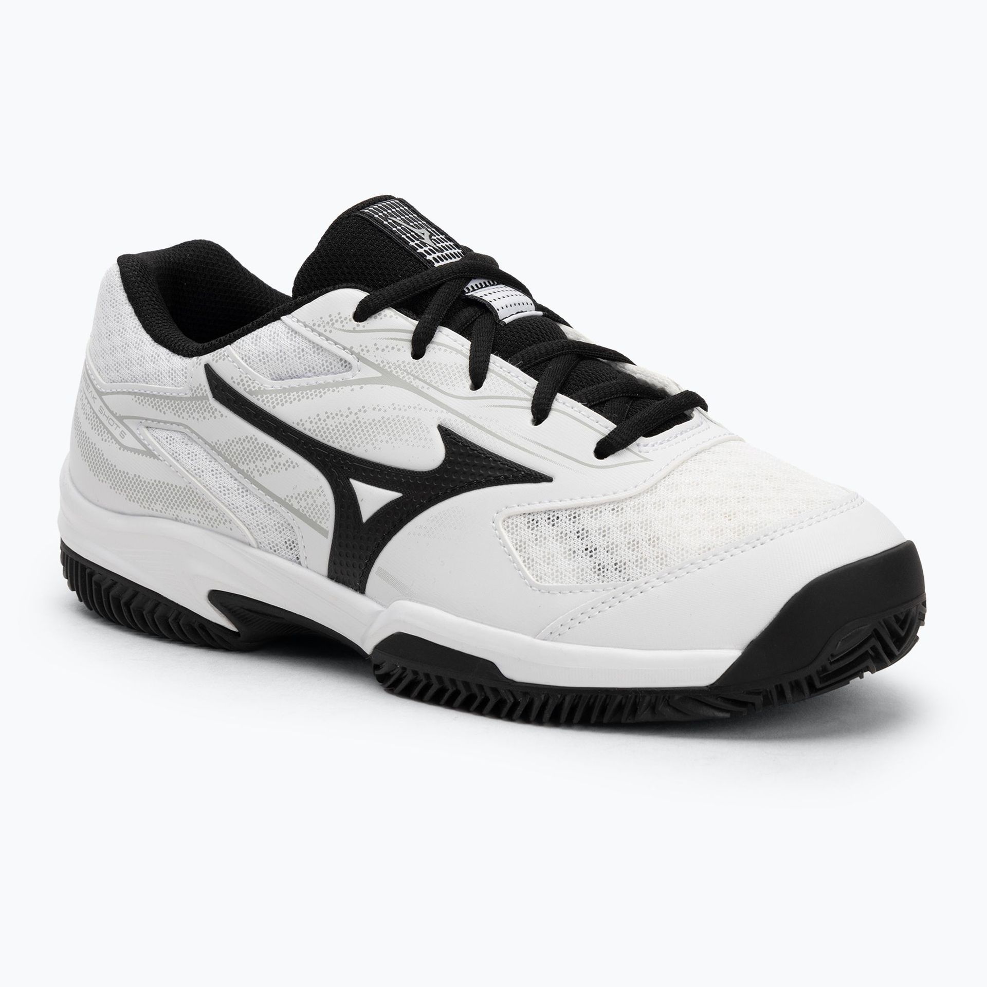 Buty do tenisa męskie Mizuno Break Shot 5 CC white/ black/ harbor mist WYSYŁKA W 24H 30 DNI NA ZWROT