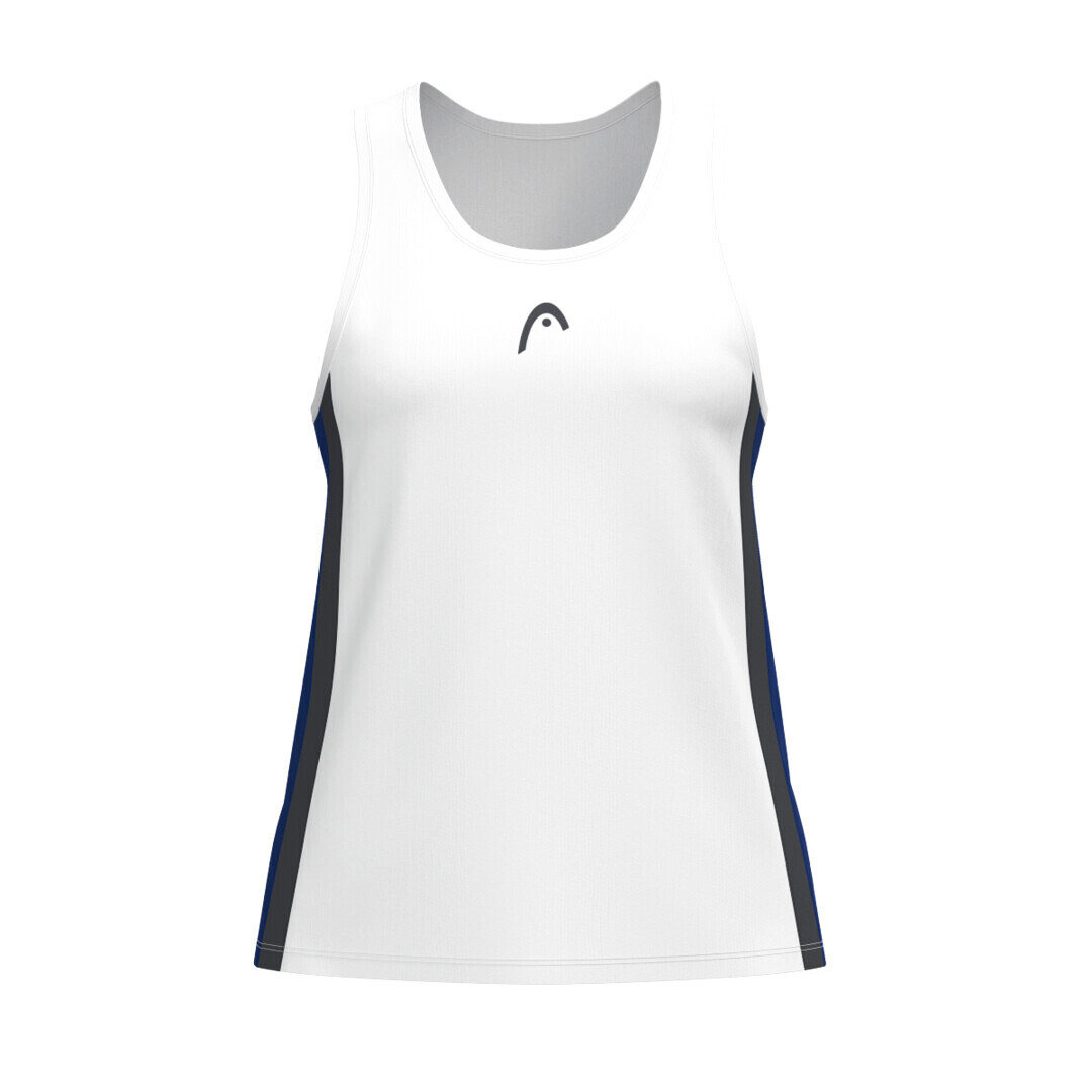 Dziewczęca koszulka Head CLUB 25 Tank Top Girls Royal/White 140 cm