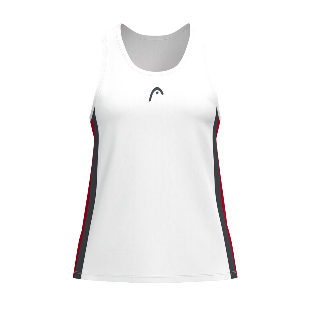 Dziewczęca koszulka Head CLUB 25 Tank Top Girls Red/White 140 cm